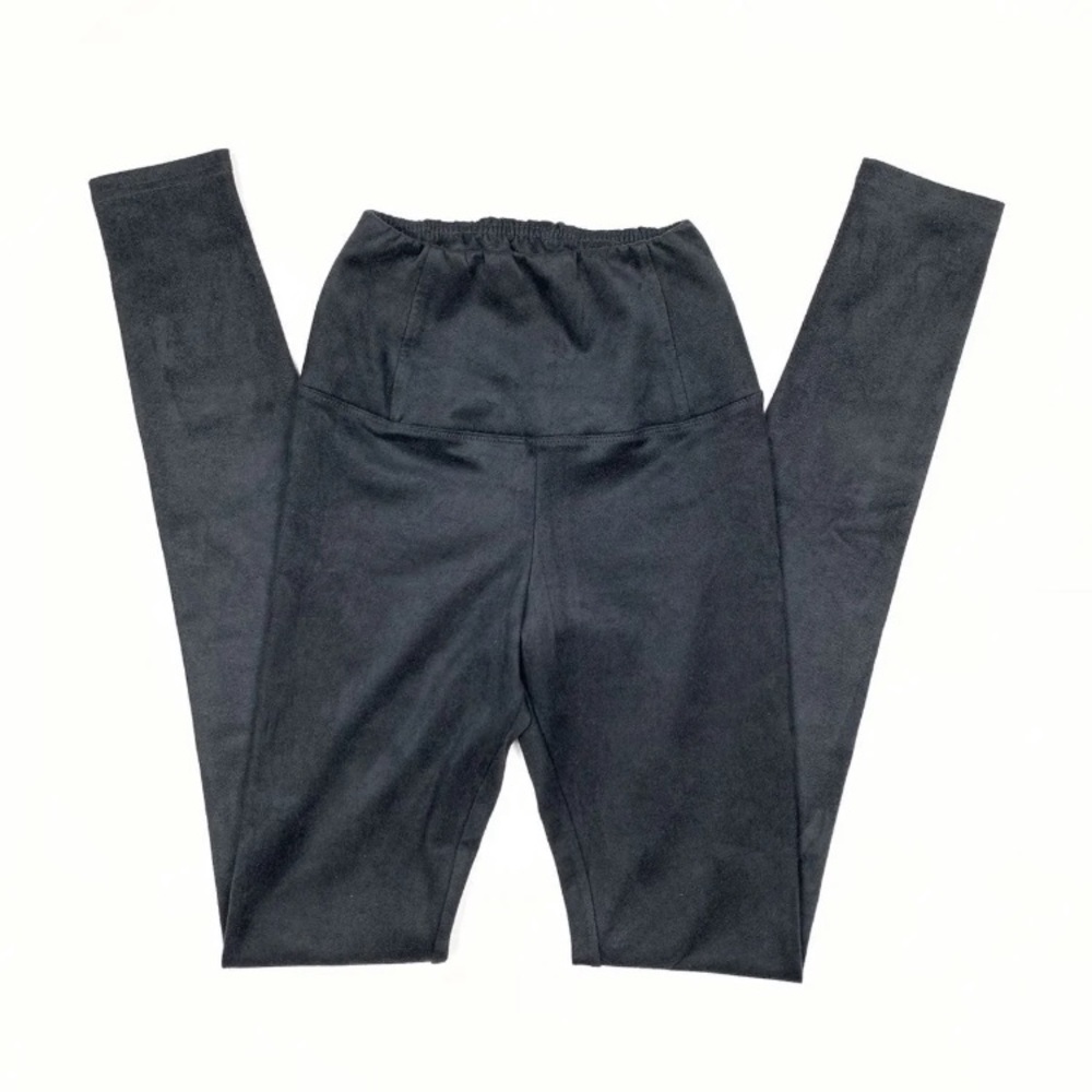 Wilfred Daria Faux Suede Legging Pant Gray
